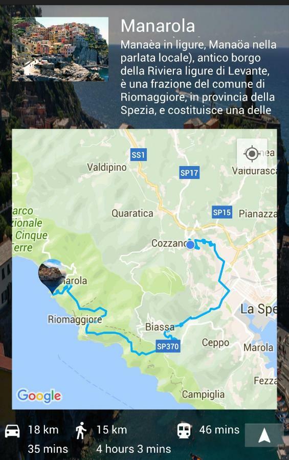Borgo Foce La Spezia Leilighet La Foce Eksteriør bilde